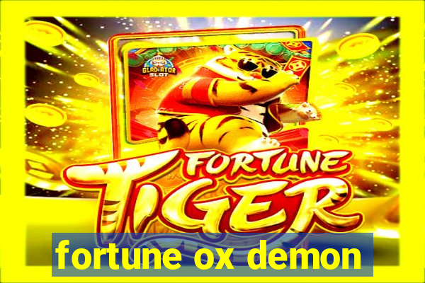 fortune ox demon